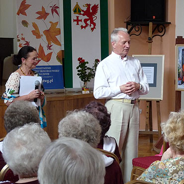 Konferencja „Smak ycia- aktywny Senior” na zakoczenie II ROKU UTW w Golczewie