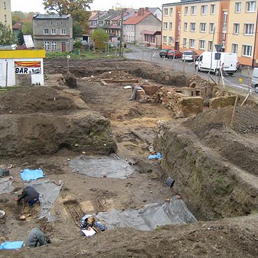 Tajemnicze odkrycia archeologiczne w centrum Kamienia Pomorskiego