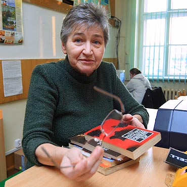 Wolin: Woda zalaa ksiki w bibliotece 