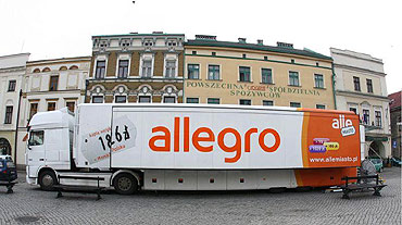 Wielki tir Allegro przyjedzie do Kamienia Pomorskiego