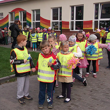 Kamie Pomorski: Przedszkolaki przemaszeroway przez miasto