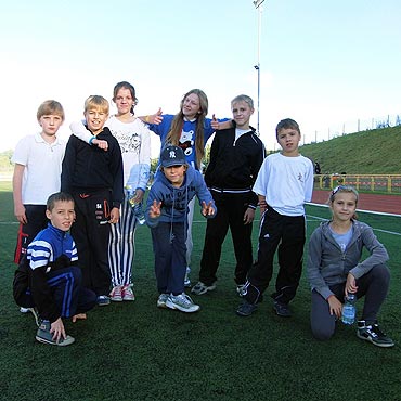 UKS Chrobry startował w „Czwartku Lekkoatletycznym” w Policach