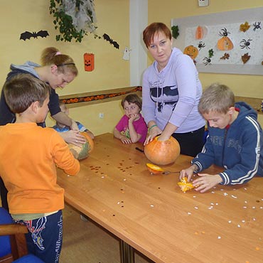 Warsztaty Dyniowe - Noc wietlicowa 