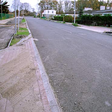 Przebudowa ulicy Wolińskiej w Kamieniu Pomorskim nie jest zakończona