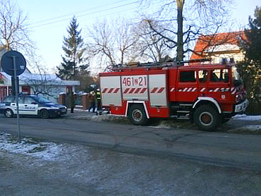 Wybuch piec w warsztacie. Mczyzna zosta poparzony