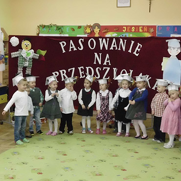 Pasowanie Przedszkolakw w Wapnicy