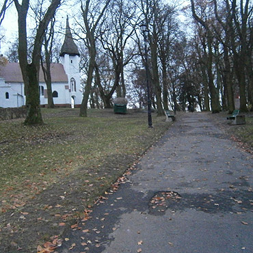 Sprztali park im. Jana Pawa II w Kamieniu Pomorskim