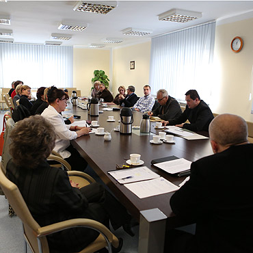 Posiedzenie komisji do spraw zbudowania strategii owiatowej na lata 2013-2020 w Kamieniu Pomorskim