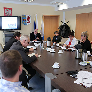 Posiedzenie komisji do spraw zbudowania strategii oświatowej na lata 2013-2020 w Kamieniu Pomorskim