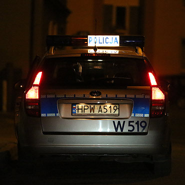Auto dachowao na trasie Margowo- Chomino