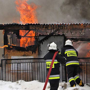 Dziwnw: Cakowicie spalia si smaalnia ryb