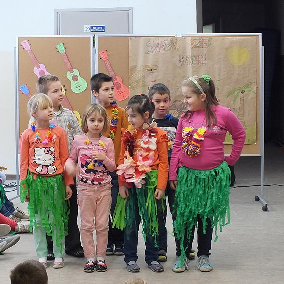 „Dzie Ukulele” w Szkole w Wapnicy
