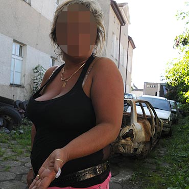 Zomowisko w centrum miasta